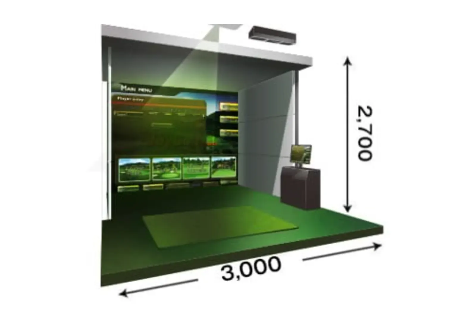 コンパクトでフレキシブルな設置が可能